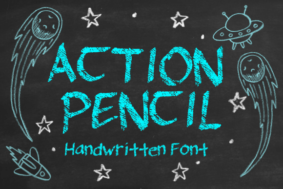 Action Pencil: A Creative Leap in Display Typography