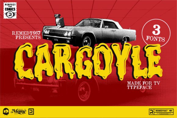 Cargoyle Font Review: A Display Typeface for Horror Campaigns