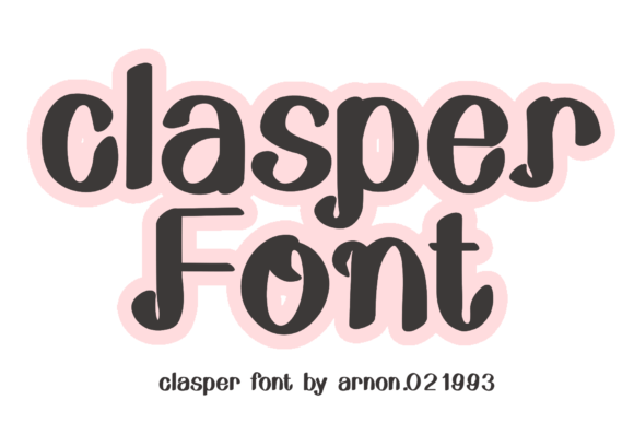 Clasper Font: Adding Friendly Display Type to Web Layouts
