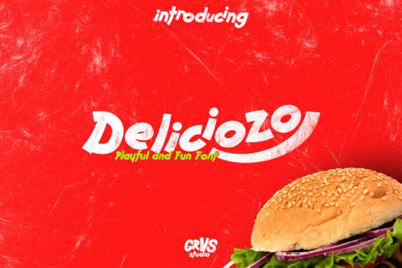 Deliciozo: A Playful and Fun Display Font for Your Web Design