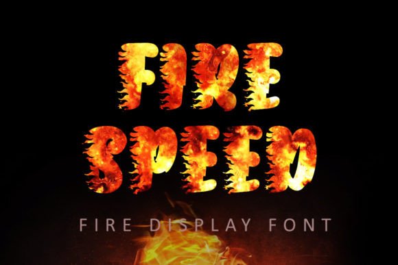 Fire Speed Font: A Display Typeface for Editorial Impact