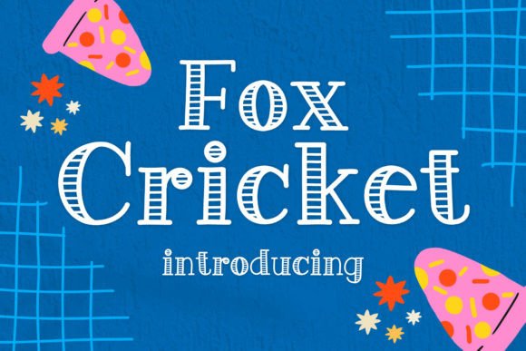 Fox Cricket: A Fun and Engaging Display Font for Creative Campaigns