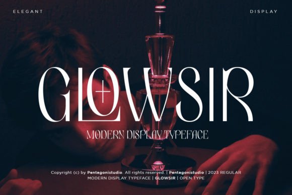 Glowsir Font: Elevating Digital Layouts with Modern Elegance