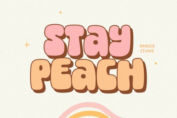 Stay Peach Font: A Modern Retro Serif for Web Design