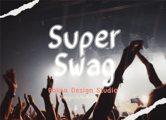 Super Swag: A Designer’s Take on This Display Font