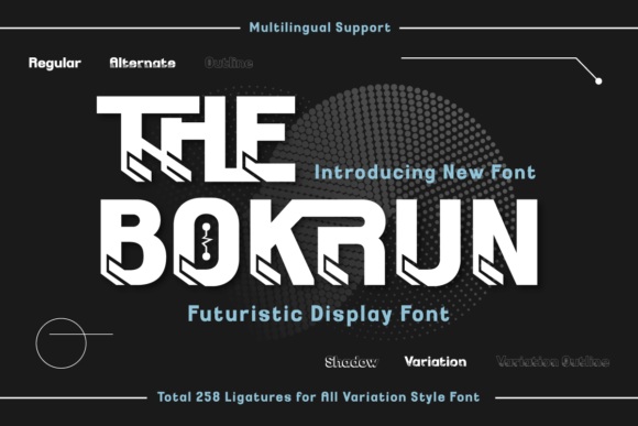 The Bokrun Font Review: Testing a Futuristic Display Typeface