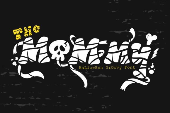 The Mommy Font: Spooky Display Typeface for Web Design