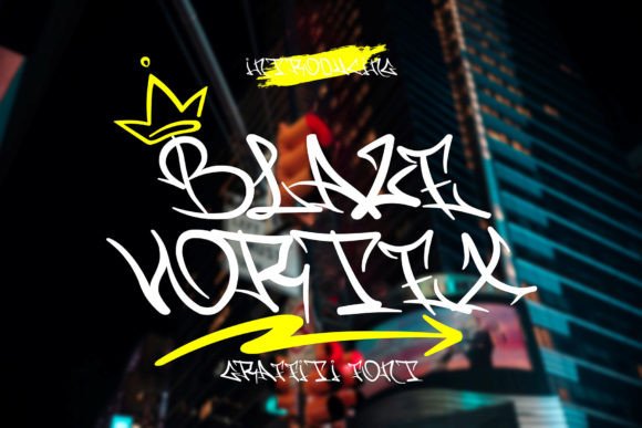 Transform Your Brand with Blaze Vortex Font