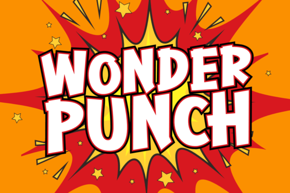 Wonder Punch: A Bold and Joyful Display Font for Editorial Design