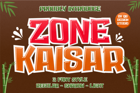 Zone Kaisar Font: Bold Graffiti Style for Campaigns